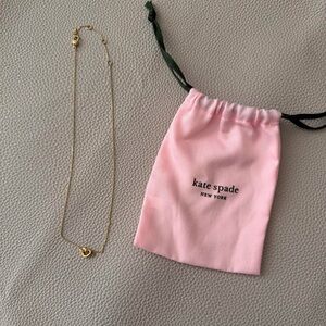Kate Spade Loves Me Not Mini Pendant Necklace